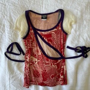 Jean Paul Gaultier Vintage Cutout Top